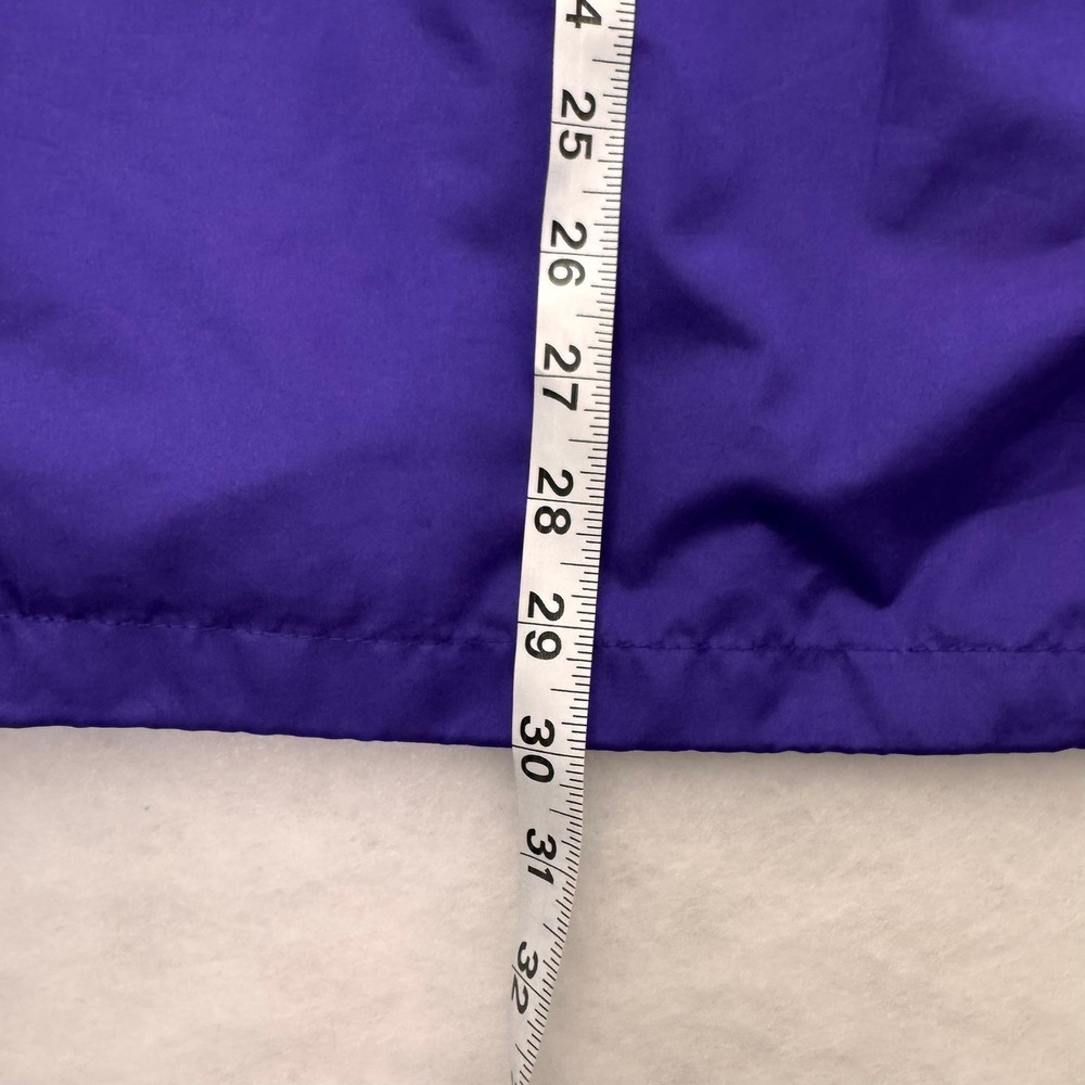 Vintage Minnesota Vikings Jacket XL Dunbrooke NFL Purple Windbreaker Zip Up 90s - Picture 10 of 11